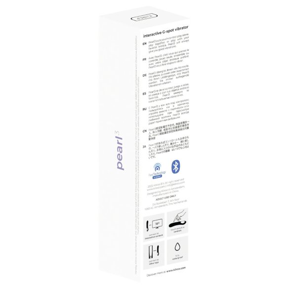 Kiiroo Pearl 3 - interaktiivne G-punkti vibraator - lilla