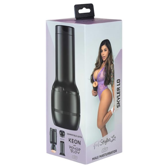 Kiiroo Skyler Lo - looduslik PowerBlow mastrubatsioonikomplekt