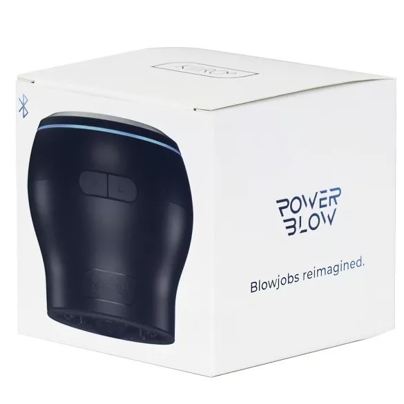 Kiiroo PowerBlow - masturbaator imemisfunktsiooniga - nutikas aksessuaar - must