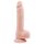 Mr. Dixx 7.6 - iminappadega munanditega dildo - naturaalne (19,5 cm)