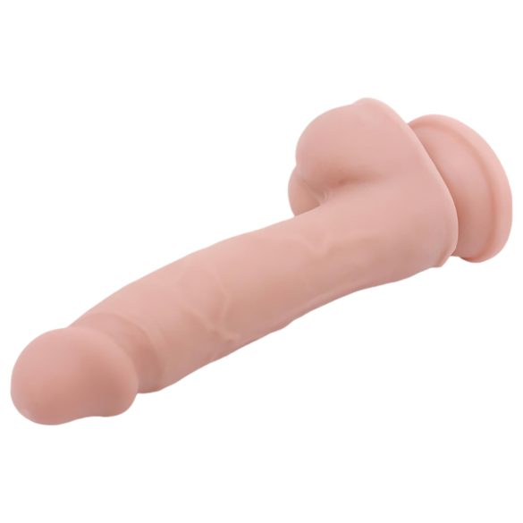Mr. Dixx 7.6 - dildoga iminapaga ja munanditega - naturaalne 19,5 cm