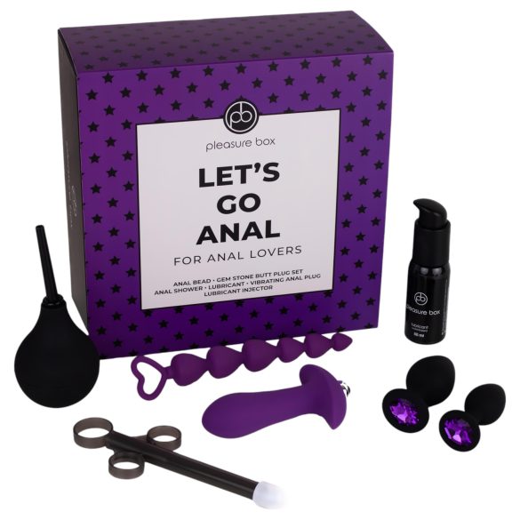 Pleasure Box Let's Go Anal - anaalkomplekt - 7-osaline