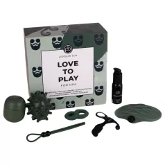   Pleasure Box Love to Play - masturbaator komplekt - 6-osaline