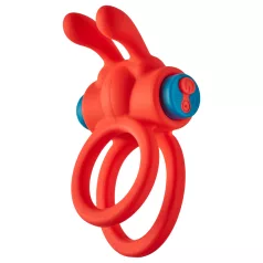 Dreamtoys Love Signal - vibreeriv peeniserõngas (punane)