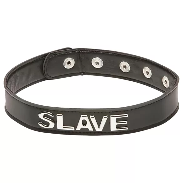 X-Play Slave - kaelarihm orjadele - must
