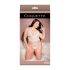 Coquette - pitsist pesukomplekt - valge (XL)