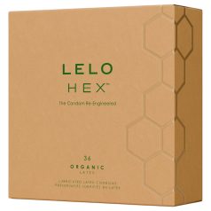 LELO Hex Organic - kondoomid - naturaalsed - 36 tk