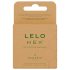 LELO Hex Organic - luksuslik kondoom (3 tk)