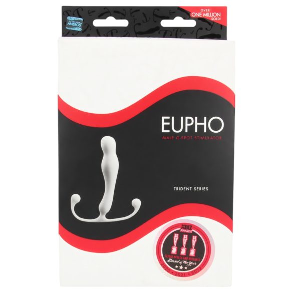 Aneros Eupho Trident - eesnäärme dildo (valge)