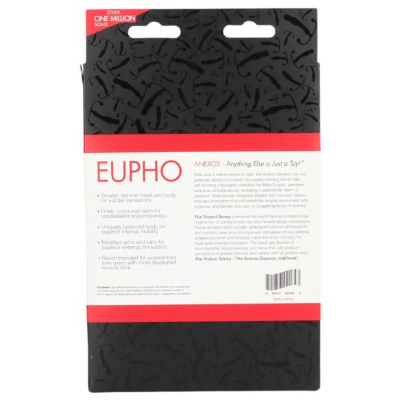 Aneros Eupho Trident - eesnäärme dildo - valge