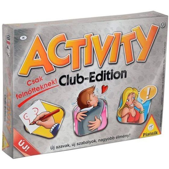 Activity Club Edition - adult board game (in Hungarian)