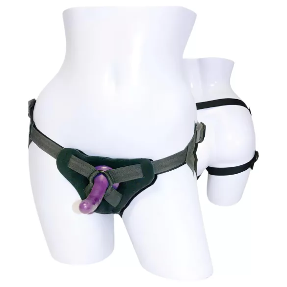 Sportsheets - kinnitatav silikoon dildovibraator - lilla