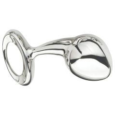 Njoy - suur metallist anaalplug - hõbedane