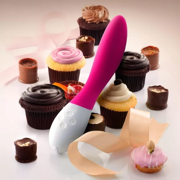 LELO Mona 2 - kaardus vibreeriv dildo - roosa