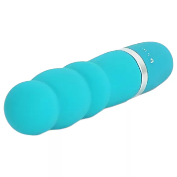 B SWISH Bcute Pearl - veekindel vibreeriv dildo helmekestega - türkiissinine