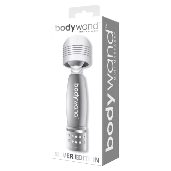 Bodywand - mini vibraator massaažiks - hõbedane
