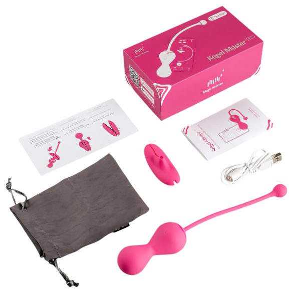 Magic Motion Kegel Master - nutikad tupekuulid duo (roosa)