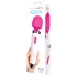 Bodywand - veekindel massaaživibraator - valge-roosa