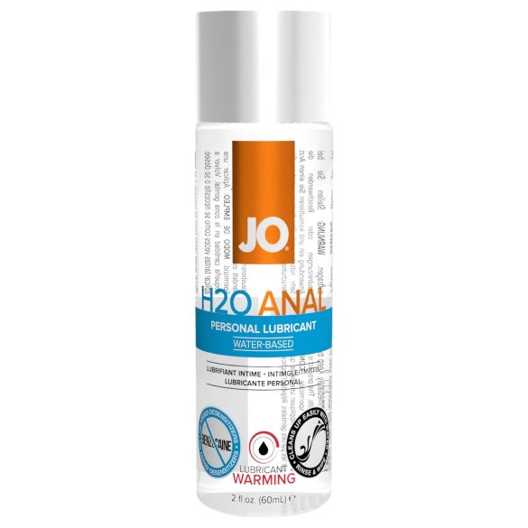 JO H2O Anal Warming - soojendav veepõhine anaallibesti 60ml