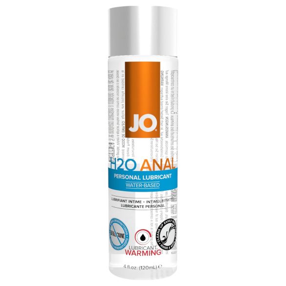 JO H2O Anal Warming - soojendav veepõhine anaalõli (120ml)