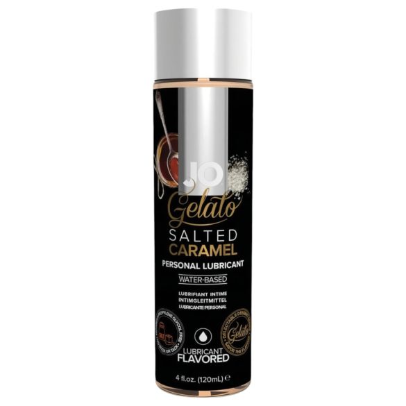 JO Gelato soolakaramelli - vee baasil libesti (120ml)