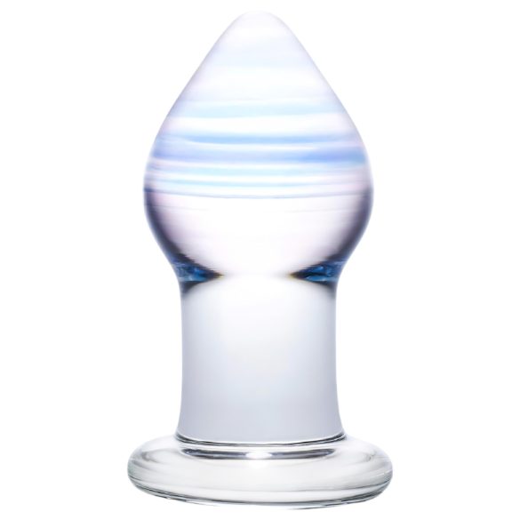 GLAS Amethyst Vihm - klaasist lilla anaalplug