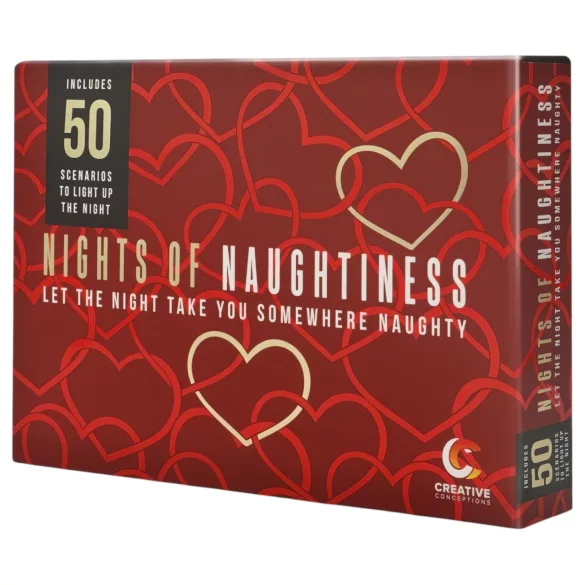 FIFTY NIGHTS OF NAUGHTINESS - seksimäng täiskasvanutele inglise keeles