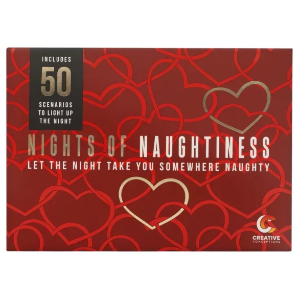 FIFTY NIGHTS OF NAUGHTINESS - seksimäng täiskasvanutele inglise keeles