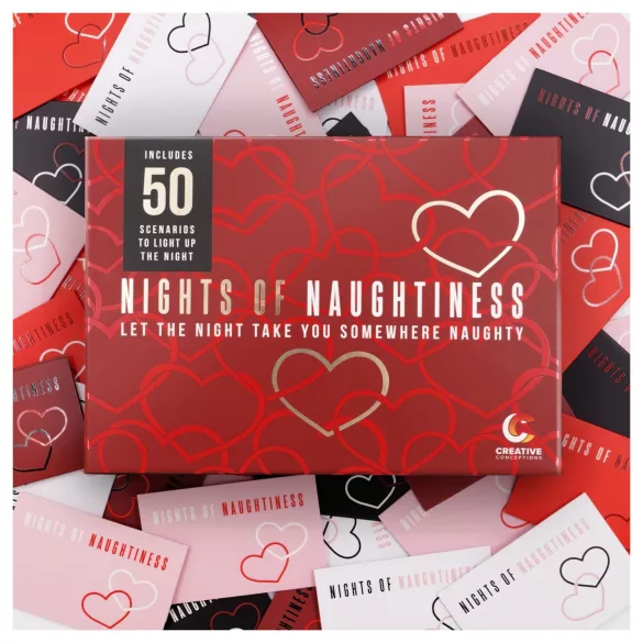 FIFTY NIGHTS OF NAUGHTINESS - seksimäng täiskasvanutele inglise keeles