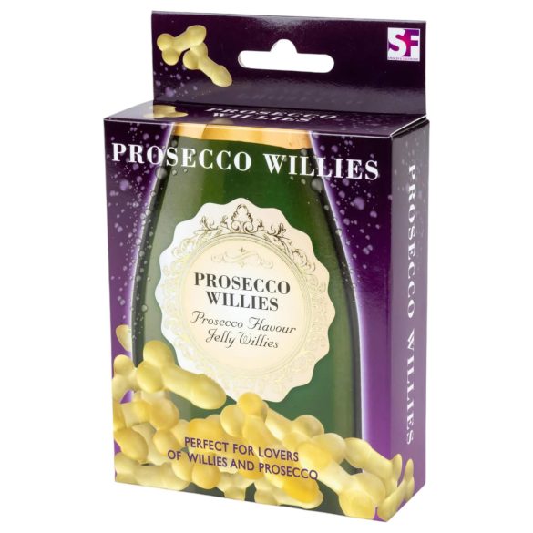 Prosecco Willies - vahuveini maitseline peenise kummikommi (120g)
