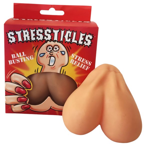 Stresstikl - stressipallid - munandid (naturaalne)