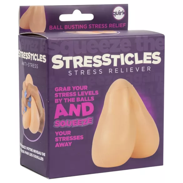Stressticles - stressipall - munandite kujuline - naturaalne