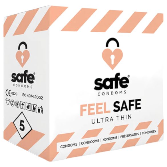 SAFE Feel - õhuke kondoom (5 tk)