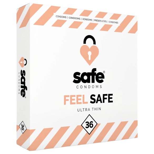SAFE Feel Safe - õhuke kondoom (36tk)