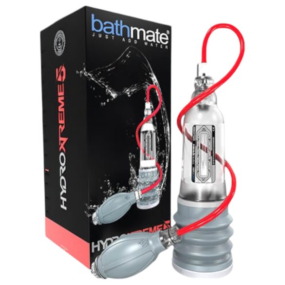 BathMate Xtreme Hydromax 5 - veepumpa komplekt (läbipaistev)