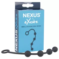 Nexus Excite - anaaldildo 4 kuuliga - must väike