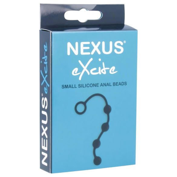Nexus Excite - anaaldildo 4 kuuliga - must väike