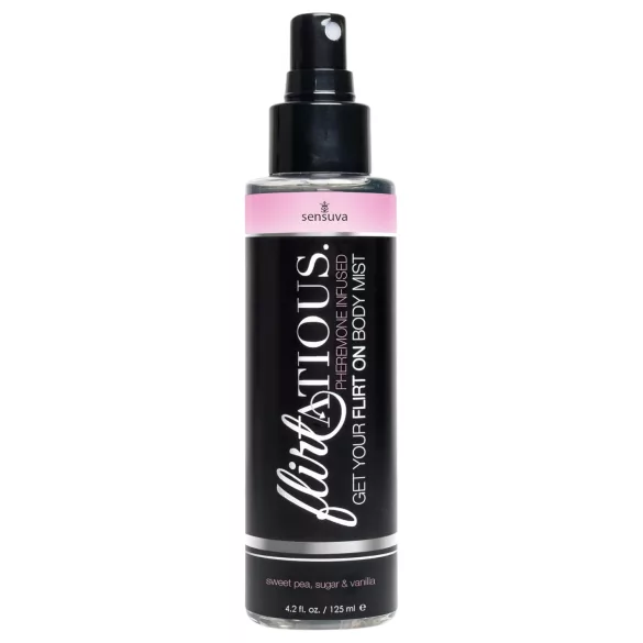 Sensuva Flirtatious - feromoonidega kehasprei - vanilje-magunherned - 125ml