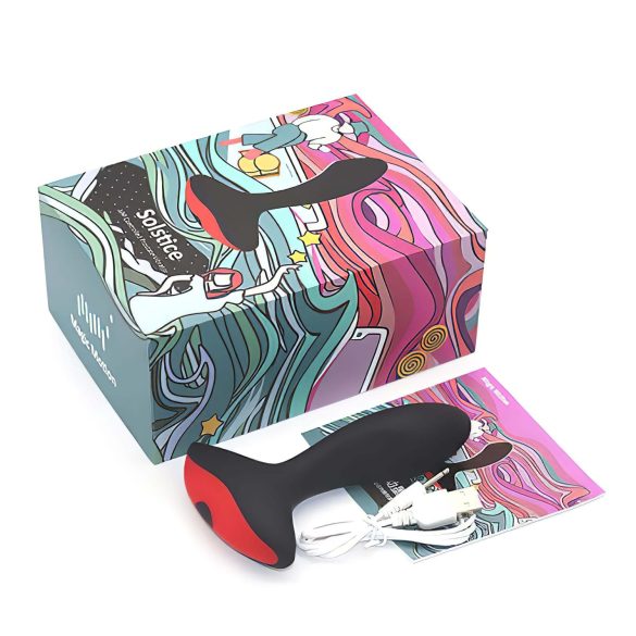 Magic Motion Solstice - nutikas akuga eesnäärmevibraator - must