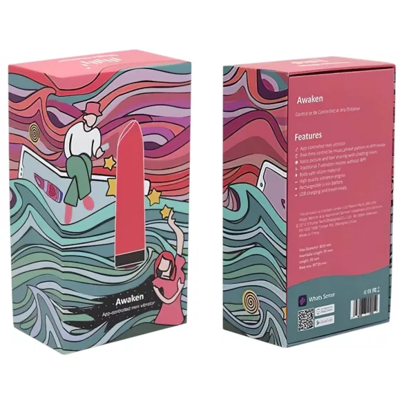 Magic Motion Awaken - vibraator - tark juhtmevaba mini - punane