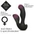 FEELZTOYS Black Jamba - juhtmevaba soojendav anaalvibraator (must)