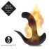 FEELZTOYS Black Jamba - juhtmevaba soojendav anaalvibraator (must)