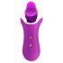 FEELZTOYS Clitella - akuga, pöörlev oraalne vibraator (lilla)