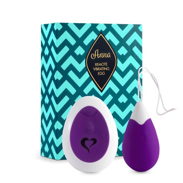 FEELZTOYS Anna - juhtmevaba laetav vibreeriv muna (lilla)