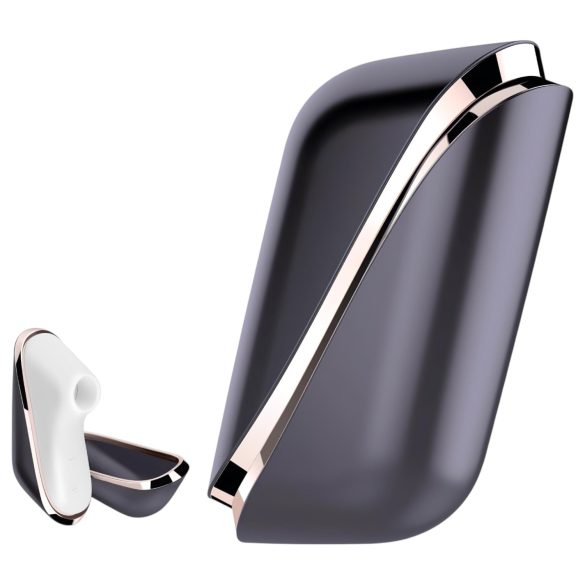 Satisfyer Traveler - reisikindel kliitoristimuloija (must-valge)