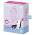Satisfyer Traveler - reisikindel kliitoristimuloija (must-valge)