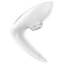 Satisfyer Pro 4 Couples - paaridele õhulainevibraator - akuga - valge