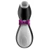 Satisfyer Penguin - kliitoristimulaator - aku, veekindel - must-valge