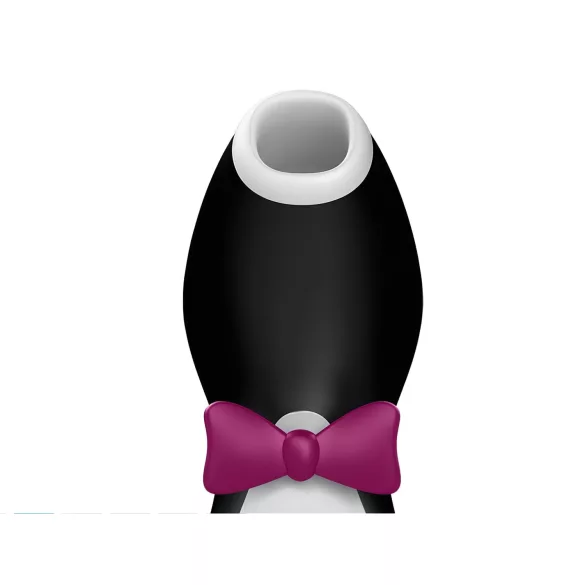 Satisfyer Penguin - kliitoristimulaator - aku, veekindel - must-valge