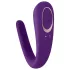 Satisfyer Double Classic - veekindel, laetav paaride vibrator (lilla)